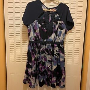 Blue Print Dress (SOLD)